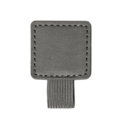 Держатель для ручки, серый, самоклеющийся, PU-2