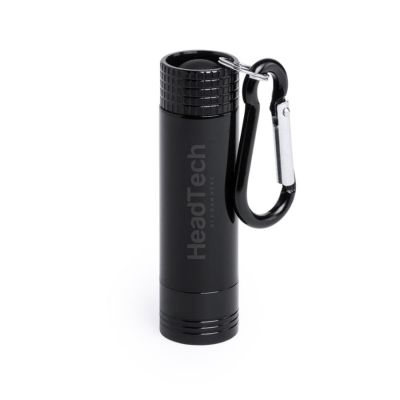 Карманный LED фонарь DERSTAK , алюминий, черный-3