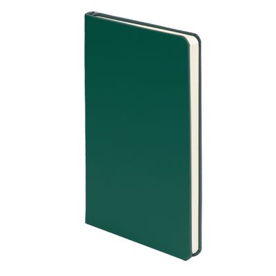 Ежедневник недатированный SIMPLY FIRM, А5,  зеленый, кремовый блок, в линейку-0