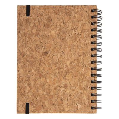 Блокнот XIANKEL A5, пробка, бежевый-2