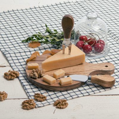 Набор для сыра CAMAMBERT, коричневый-3