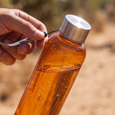 Бутылка для воды WATER, 550 мл, оранжевый-4