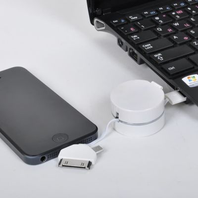 Набор переходников для мобильных устройств 'Compact', белый-5