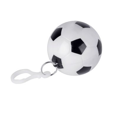 Дождевик FOOTBALL, белый, черный-0