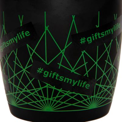 Кружка INTRO, черный, синий-4