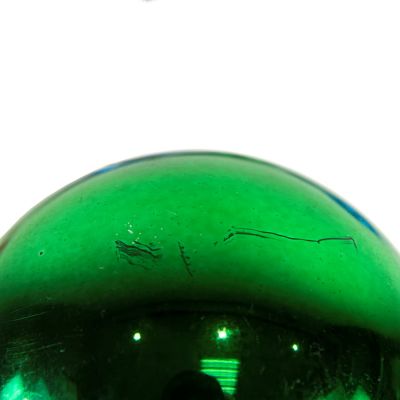 Шар новогодний GLOSS, красный-5