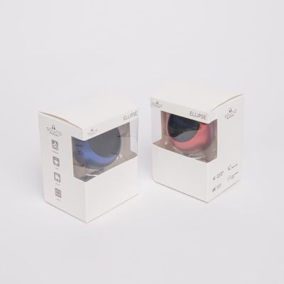 Портативная mini Bluetooth-колонка Sound Burger 'Ellipse' красная, ярко-красный-5