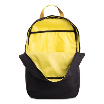 Рюкзак INTRO с ярким подкладом, желтый, черный-3