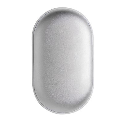 Универсальное зарядное устройство WARMER (5000mAh) с функцией обогрева рук, серебристый-0