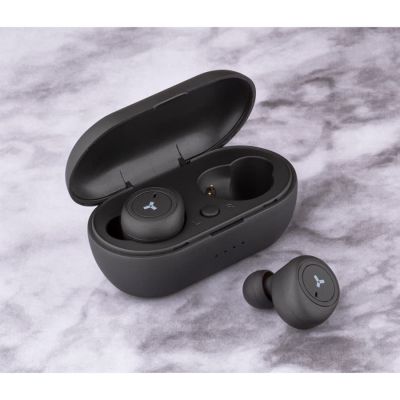 Беспроводные наушники ACCESSTYLE DENIM TWS, черные, черный-8