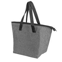 Термосумка 'FRESH', серый меланж, 39 x 25 x 16 см, полиэстер 300D