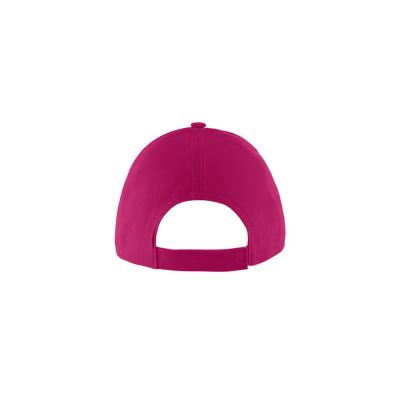 Бейсболка BUZZ, 5 клиньев, застежка на липучке, фуксия-3