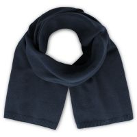 Шарф вязаный  WIND SCARF-S, темно-синий