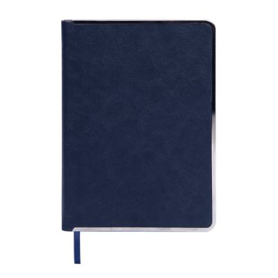 Ежедневник недатированный Montrose, формат А5, в линейку, темно-синий-1