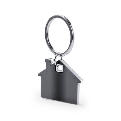 Брелок ZOSIN, нержав. сталь, белый, 4.2 х 3.7 х 0.4см-0