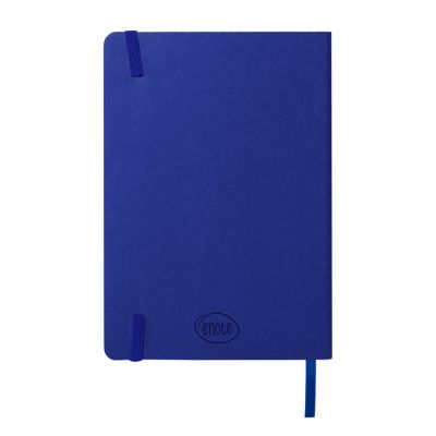 Ежедневник недатированный Shady, А5,  синий, кремовый блок в линейку, темно-синий обрез-4