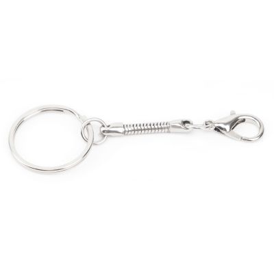 Брелок для флешки, серебристый, металл-2