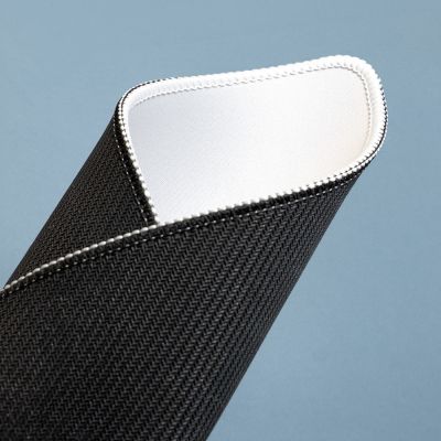 Коврик для мыши GLIDE S, 26*21*0,3см, прошитый край, белый-2