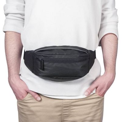 Сумка на пояс SIN, черный, 37х13х8 см, 100% полиэстер-6