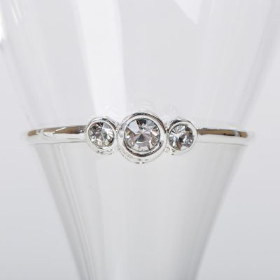 Бокалы для шампанского 'Crystal' (2шт), серебристый-1