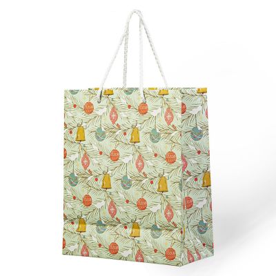 Пакет подарочный WISH,  27х12х32 см, дизайн, средний-0