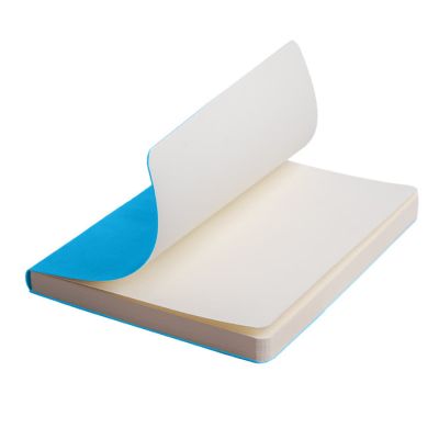 Ежедневник недатированный Tony, А5, лазурный, кремовый блок в клетку-3