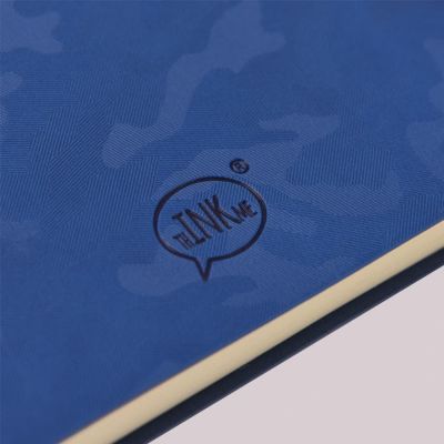 Бизнес-блокнот TABBY FUNKY, формат А5,  в линейку, синий-5