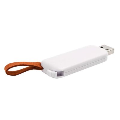 USB flash-карта STRAP (16Гб), белый-2