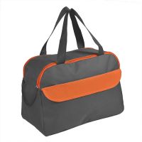 Сумка дорожная/спортивная 'ACTIVE', оранжевый, серый