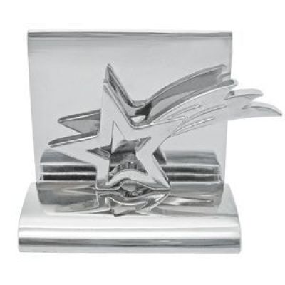 Подставка для визиток 'Звезда', серебристый-0