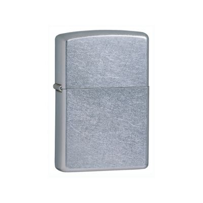 Зажигалка ZIPPO Classic с покрытием Street Chrome™, латунь/сталь, серебристая, матовая, 38x13x57 мм-0