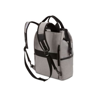 Рюкзак SWISSGEAR 16,5 Doctor Bags, серый/черный, полиэстер 900D/ПВХ, 29 x 17 x 41 см, 20 л-1