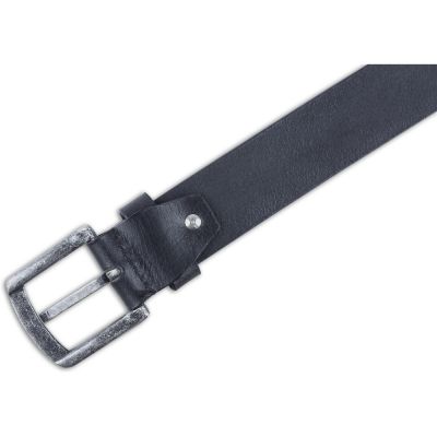 Ремень KLONDIKE Creek, односторонний, натуральная воловья кожа, цвет тёмно-коричневый, 130 х 4 см-5