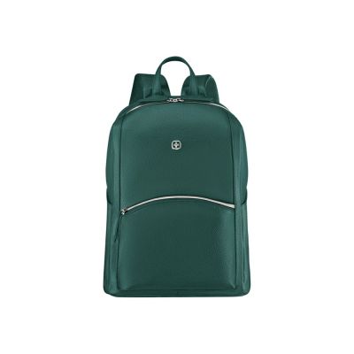 Рюкзак женский WENGER LeaMarie, ПВХ/полиэстер, 31x16x41 см, 18 л, зеленый-3