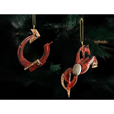 Елочные игрушки (Лошадь+Подкова).Символы года Гранат-2