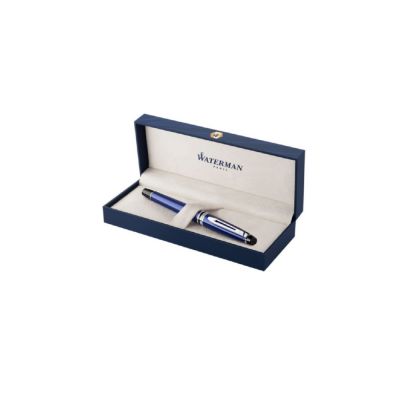 Ручка-роллер Waterman Expert 3, цвет: Blue CT, цвет чернил: черный F-1