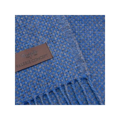 Плед Marzotto x Valerie Concept AREQUIPA NEW 7021, синий-2