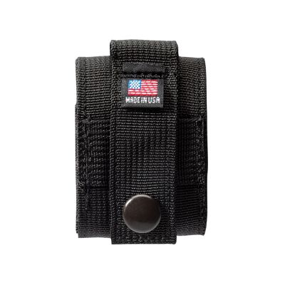 Набор ZIPPO: чёрная зажигалка Black Crackle и чёрный нейлоновый чехол, в подарочной коробке-6