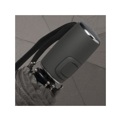 Зонт складной Loop. Hugo Boss, темно-серый-1