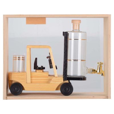 Графин для крепких напитков Погрузчик-1