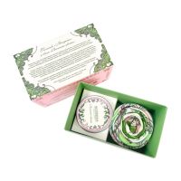 Набор: платок Ландыши и свеча Весенние цветы