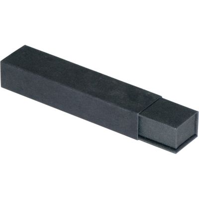 Ручка шариковая Charles Jourdan модель Eclipse в футляре, черный-1