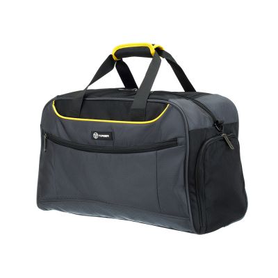Сумка спортивная TORBER, серый, полиэстер, 48 х 24 х 30 см-2