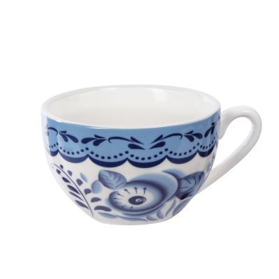 Набор чайный Гжель: чайная пара, чай-3