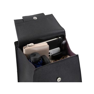 Рюкзак женский BUGATTI серия Chiara, чёрный, полиуретан, 29х14х31 см-3