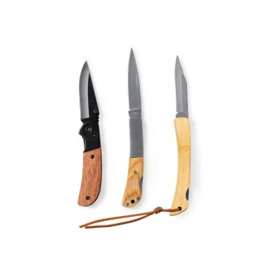 Складной нож VIDUR, серебристый/бежевый-2