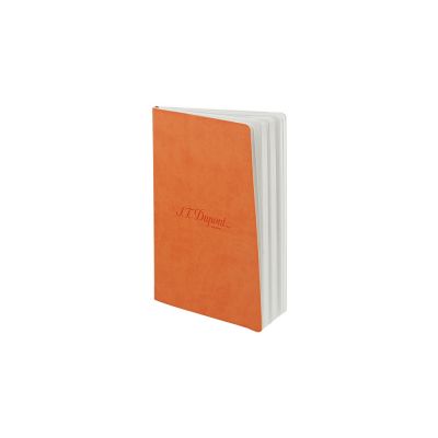 Блокнот Notebook, оранжевая искусcтвенная кожа с логотипом Dupont, формат А5, бумага: линованная-2