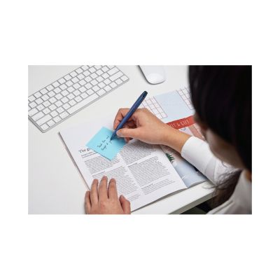 Ручка роллер Parker IM Monochrome Blue, стержень:F, цвет чернил: black, в подарочной упаковке.-8