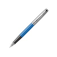 Ручка перьевая Parker Jotter Originals Blue Chrom CT, перо: F, цвет чернил: blue, в подарочной упаковке