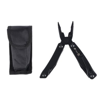 Мультитул Stinger, 100x40 мм, 11 функций, сталь, чёрный, в комплекте нейлоновый чехол-4